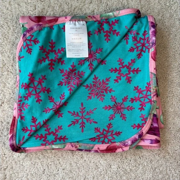 Posh Peanut Posh Ornament Baby Blanket Patoo size 40x40 - Picture 3 of 7